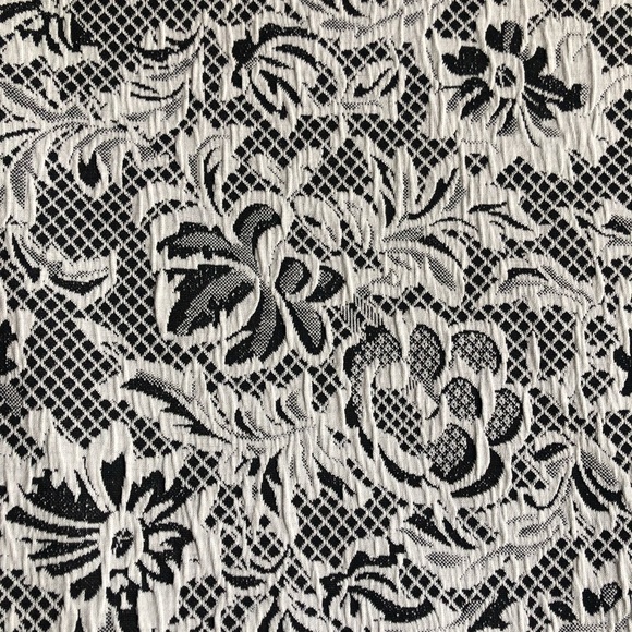 𝅺SOUL Harmony Energy SHE Black white floral‎ abstract design pencil skirt  LG - Picture 2 of 12